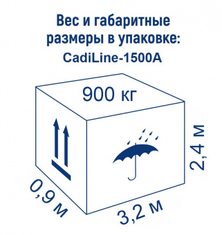 Газификатор СО2 CadiLine-1500А (ГУ-1500А)
